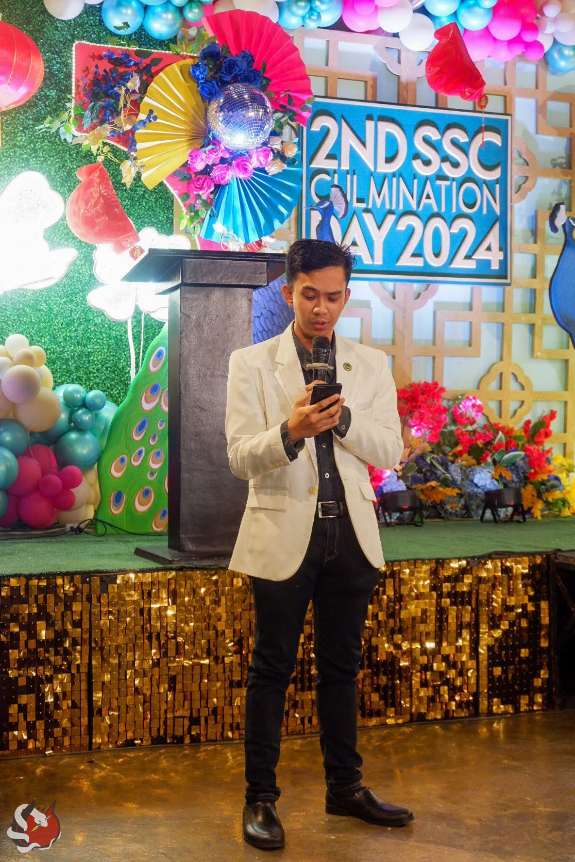 Dave speaking at the SSC Culmination event